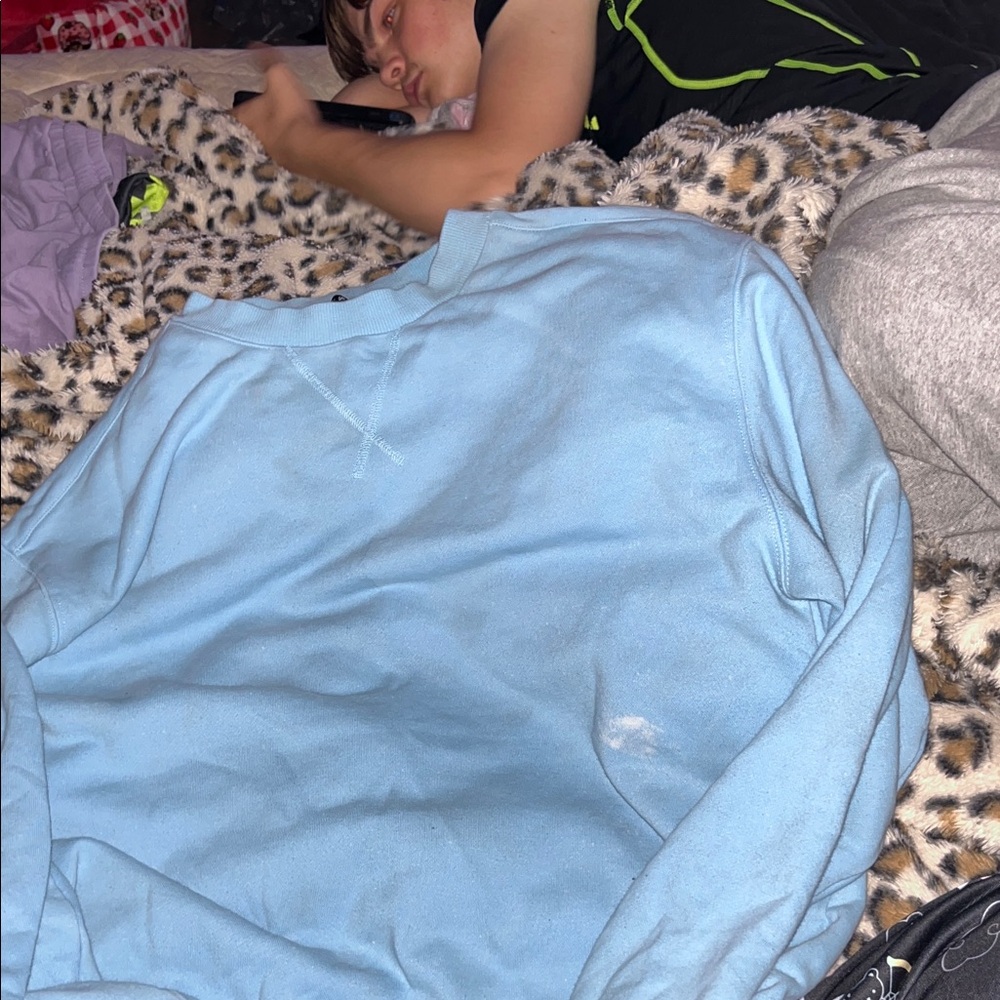 DSG Light Blue Pullover Sweatshirt